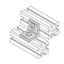 2020 Extrusion T Profil en aluminium de l&#39;emplacement 20 * Profil d&#39;extrusion en aluminium V-Slot 40mm